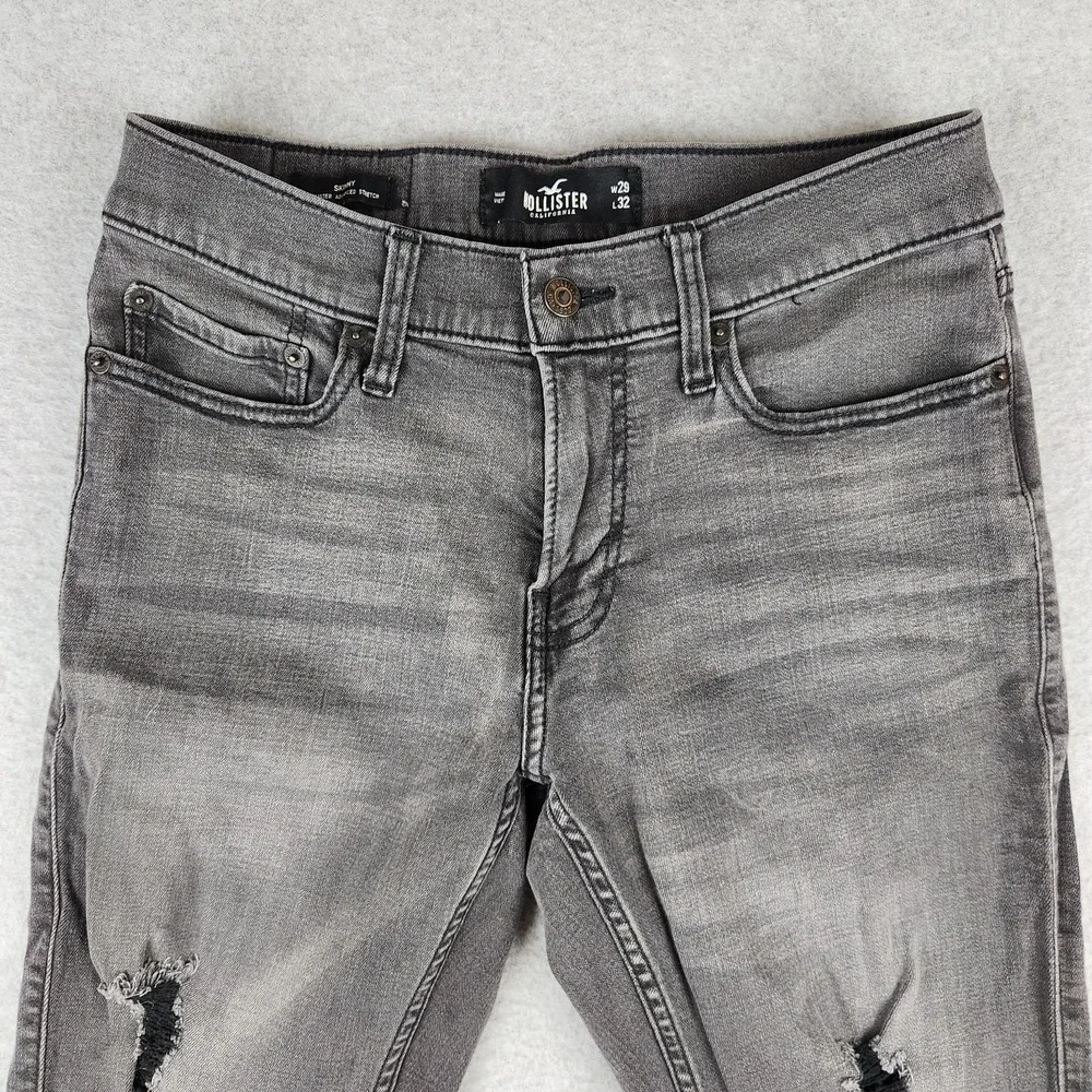 Hollister ripped jeans